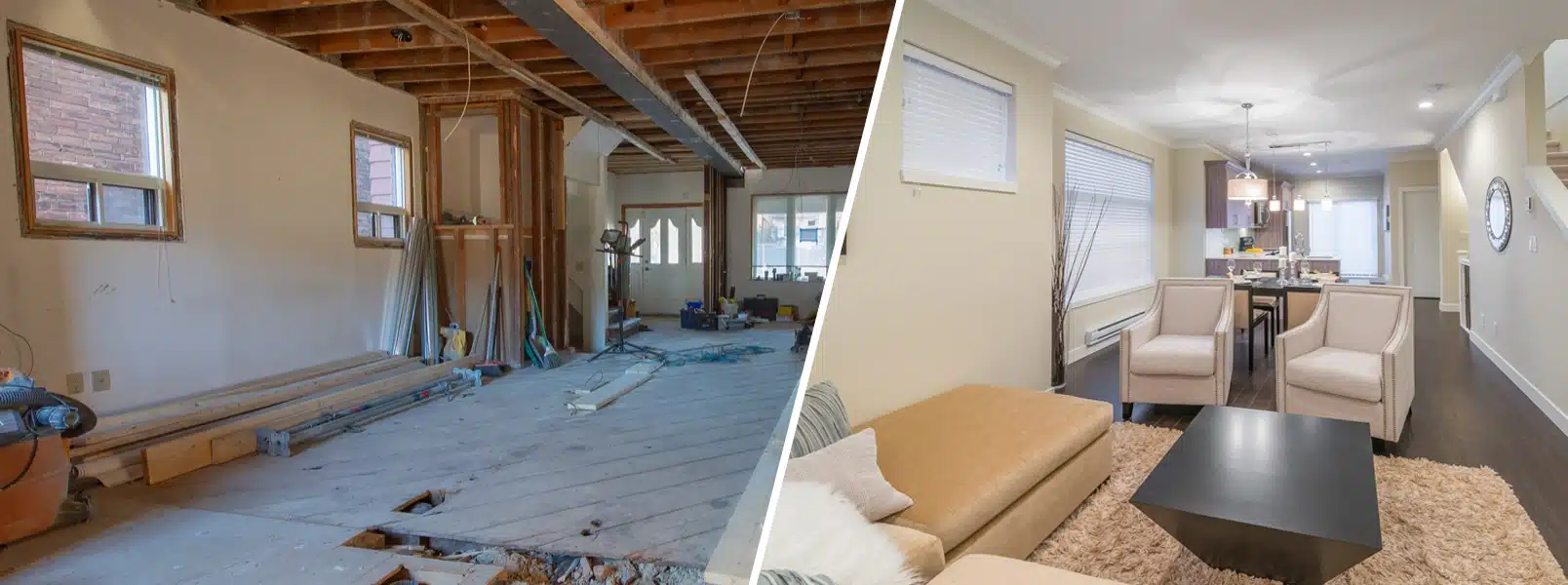 townhouse under renovation before and after-1